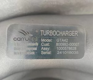 Турбокомпрессор SHACMAN WP13 КМ3500257(1000578628)