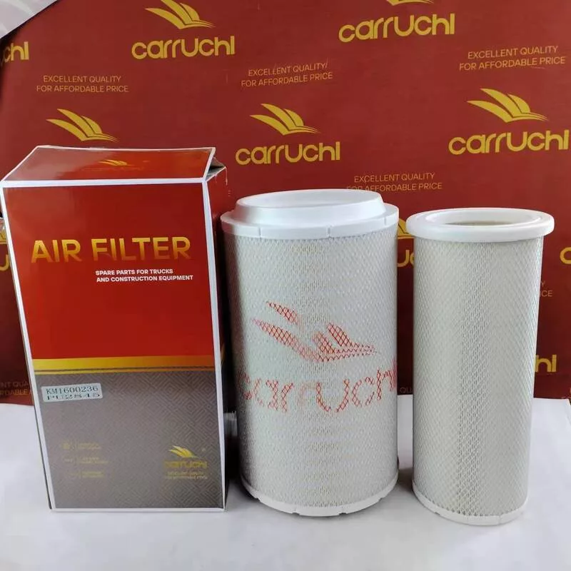 Воздушный фильтр Carruchi FAW J6 К2845(без резьбы)Евро5 КМ1600236(1109070-76A/1109060-50V)