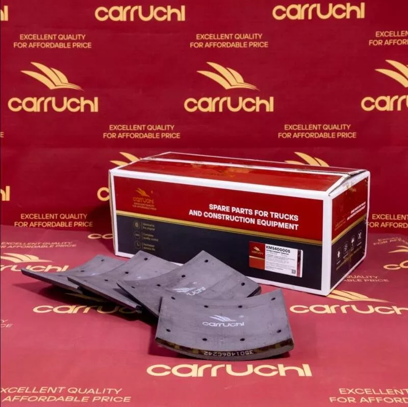 Тормозная накладка передняя (Длинная) Carruchi  FAW J6 KM5400005(3501406C242)
