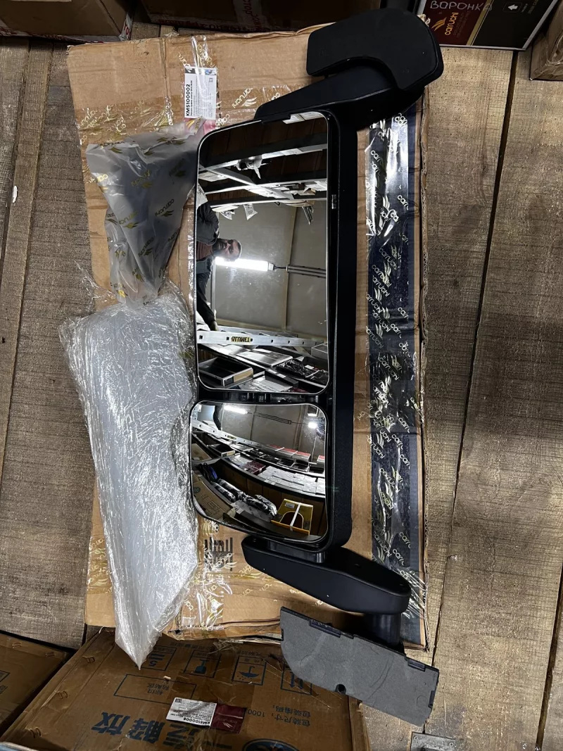 Зеркало левое электр SHACMAN КМ5400002(DZ14251770130)